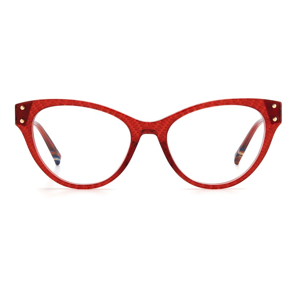 Discover the Missoni Burgundy Acetate Glasses, where exquisite craftsmanship meets bold elegance, elevating your style with timeless sophistication.