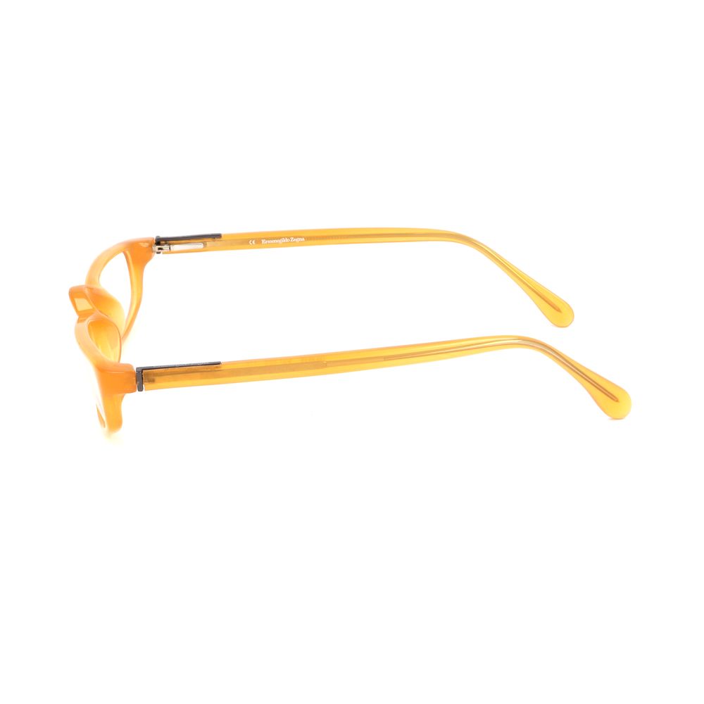 Elevate your style with Ermenegildo Zegna Yellow Plastic Glasses, a luxurious blend of exquisite craftsmanship and modern elegance, perfect for any sophisticated occasion.