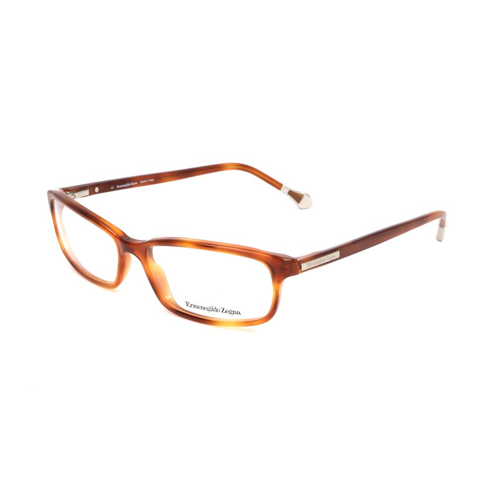 Discover the Ermenegildo Zegna Brown Plastic Glasses, where exquisite craftsmanship meets modern luxury, elevating your style with timeless elegance.