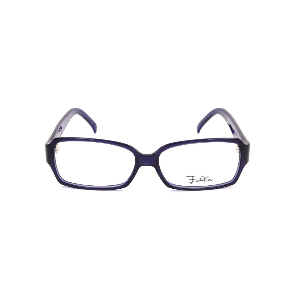 Emilio Pucci Blue Plastic Glasses - Exquisite Designer Elegance