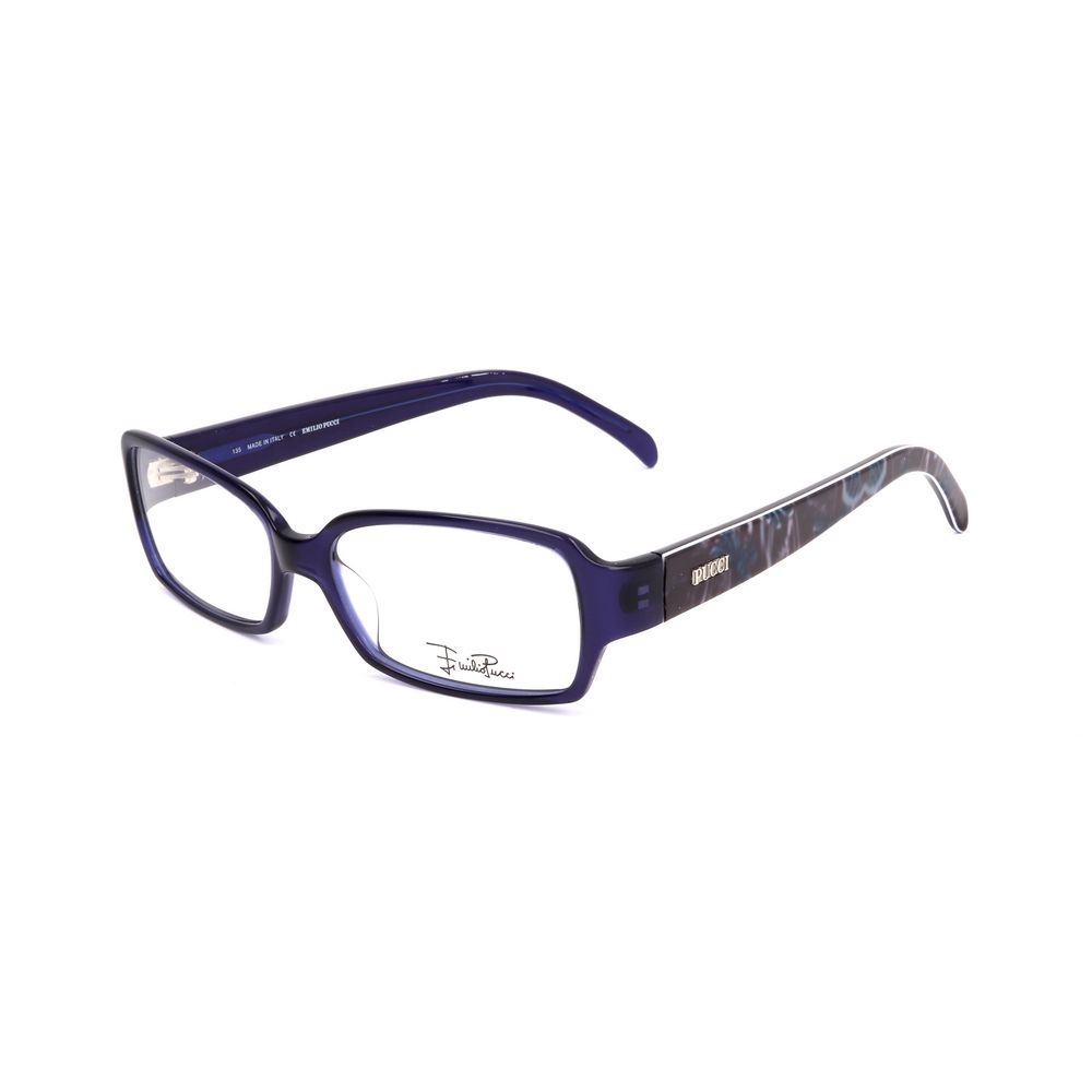 Emilio Pucci Blue Plastic Glasses – Exquisite Luxury Eyewear