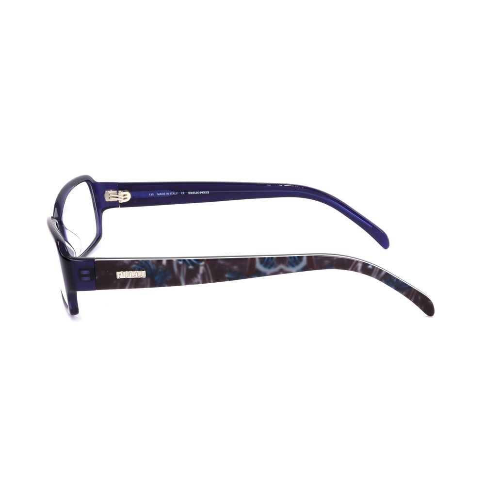 Emilio Pucci Blue Plastic Glasses – Exquisite Designer Eyewear