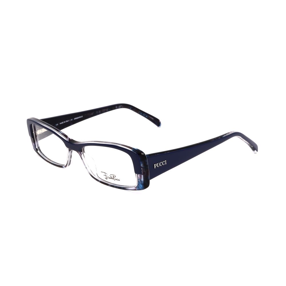 Emilio Pucci Blue Plastic Glasses - Exquisite Luxury Couture