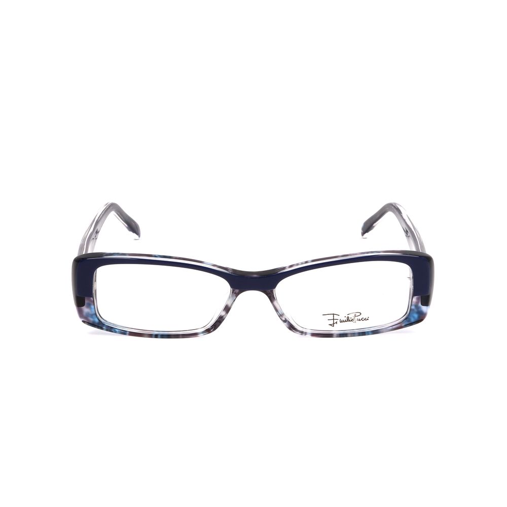 Emilio Pucci Blue Plastic Glasses - Exquisite Luxury Couture