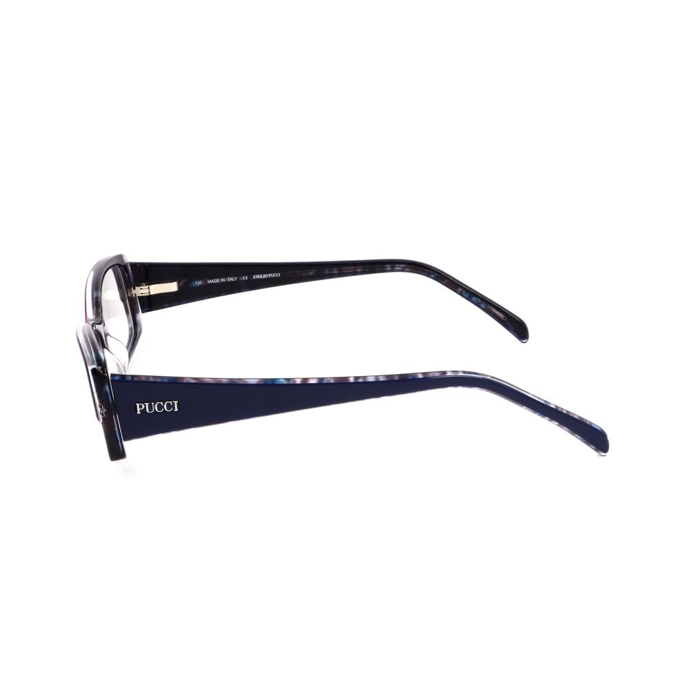 Emilio Pucci Blue Plastic Glasses - Exquisite Designer Elegance