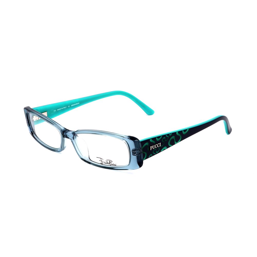 Emilio Pucci Blue Plastic Glasses - Designer Luxury Frames