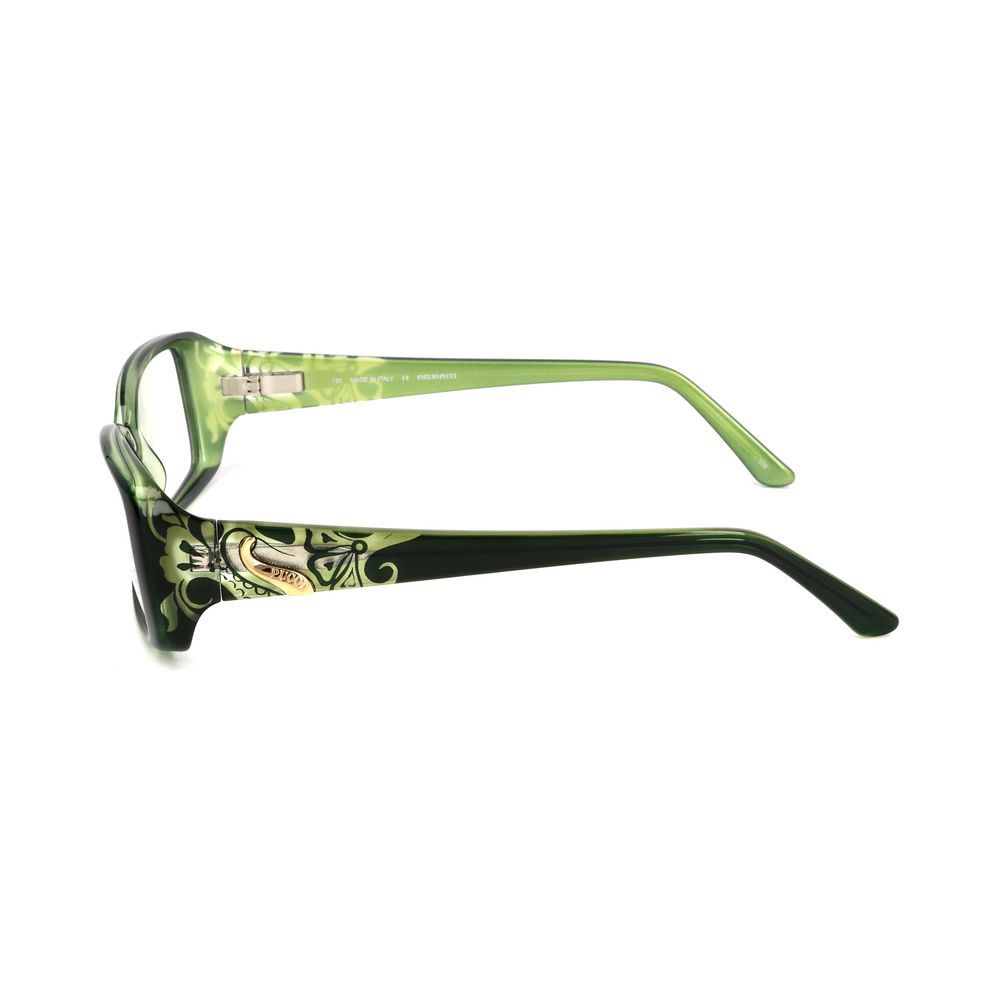 Emilio Pucci Bicolor Plastic Glasses – Artisanal Luxury Elegance
