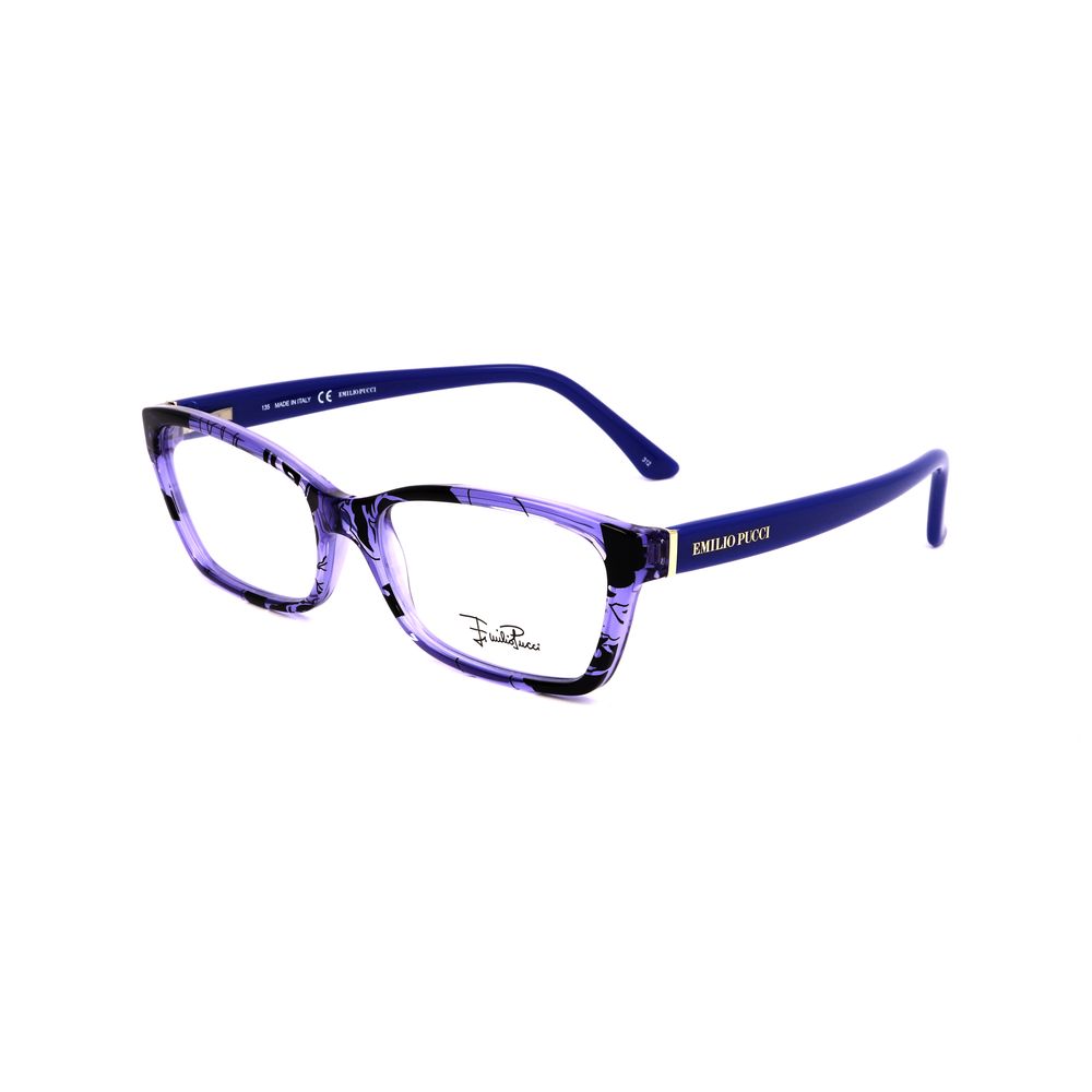 Emilio Pucci Blue Plastic Glasses – Luxe Designer Eyewear