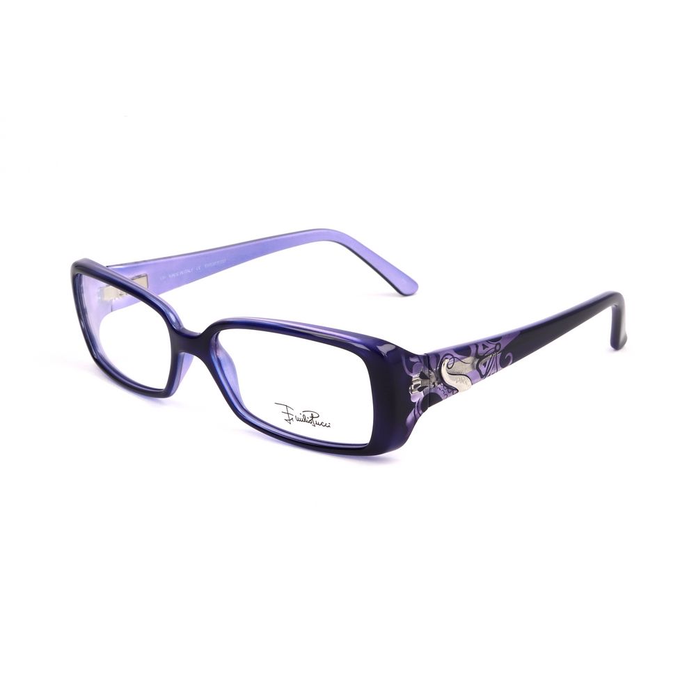 Emilio Pucci Multicolor Plastic Glasses - Designer Luxury Frames