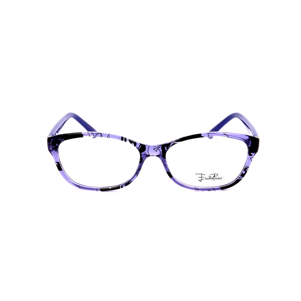 Emilio Pucci Blue Plastic Glasses - Artisanal Luxury Frames