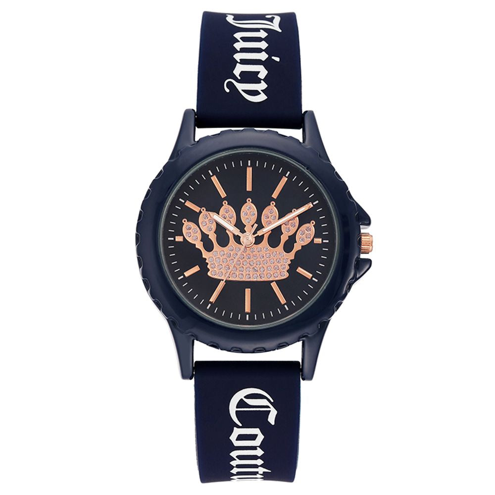 Discover the Juicy Couture Blue Synthetic Dress Watch, a symbol of elegance and sophistication, designed for those who embrace luxury in every moment.