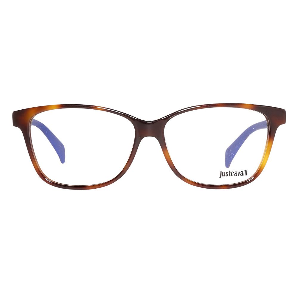 Indulge in the exquisite allure of Just Cavalli Brown Plastic Glasses, where luxurious craftsmanship meets timeless elegance, perfect for the discerning individual.