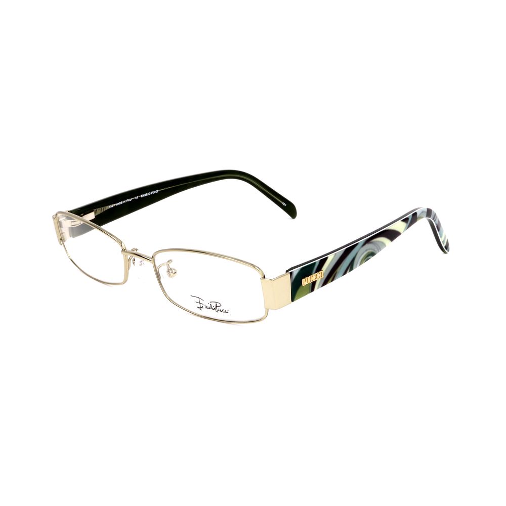 Emilio Pucci Multicolor Metal Glasses – Artisanal Luxury Frames