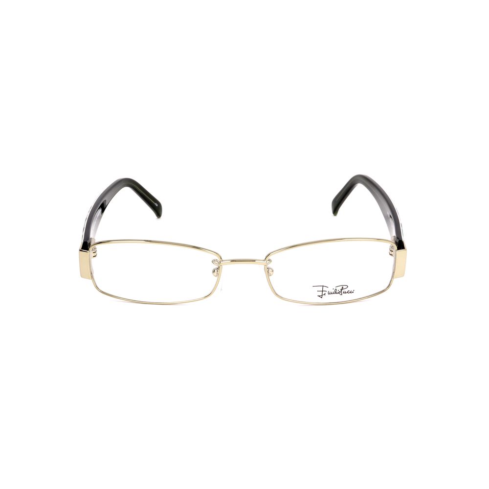 Emilio Pucci Multicolor Metal Glasses – Artisanal Luxury Frames