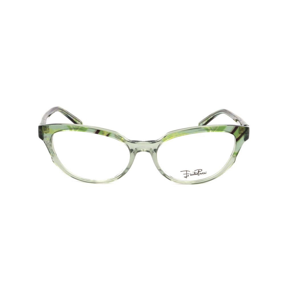 Emilio Pucci Green Plastic Glasses - Exquisite Luxury Eyewear