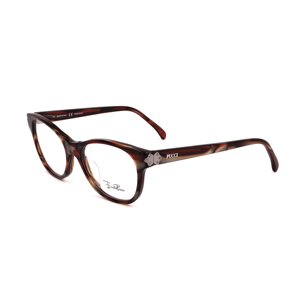 Emilio Pucci Red Plastic Glasses - Exquisite Designer Frames