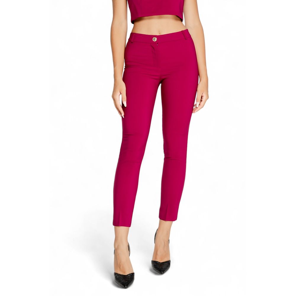 Rinascimento Bordeaux Casual Pants - Timeless Elegance in Luxury