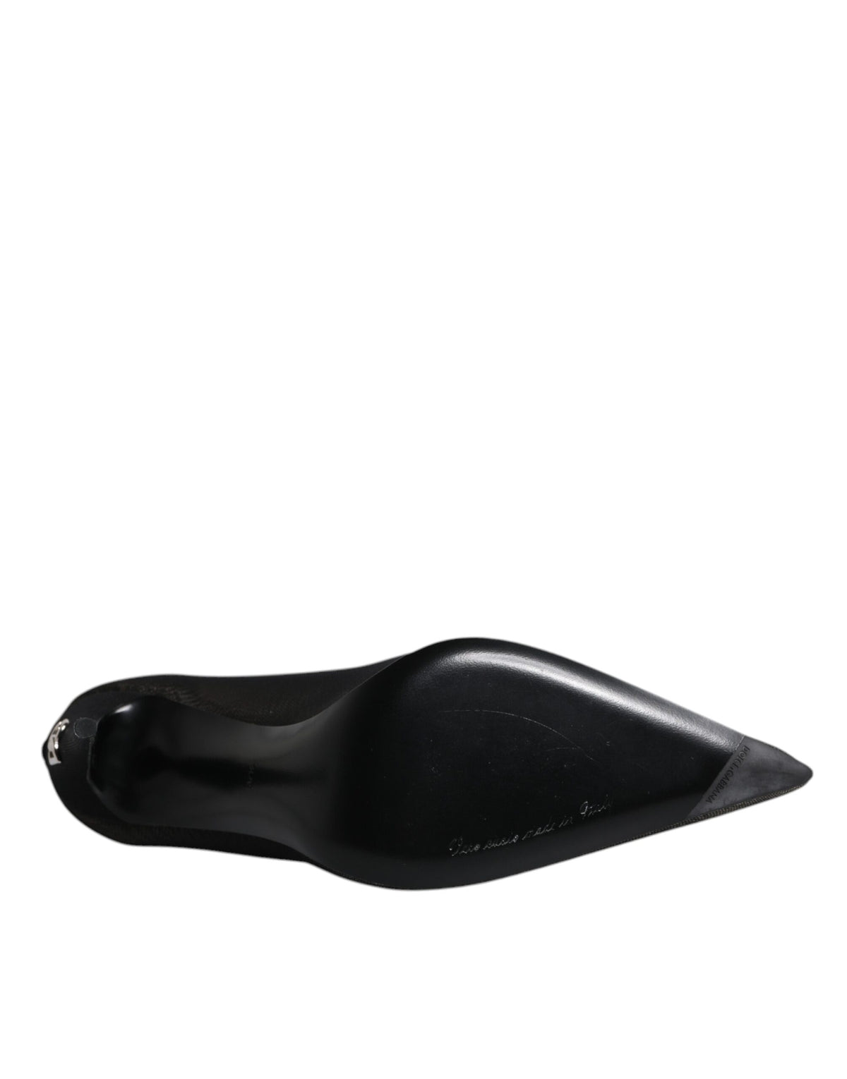 Experience the allure of Dolce & Gabbana's Black Viscose Mesh Sock Style Boots, where exquisite silk and viscose craftsmanship redefine luxury footwear for the discerning individual.