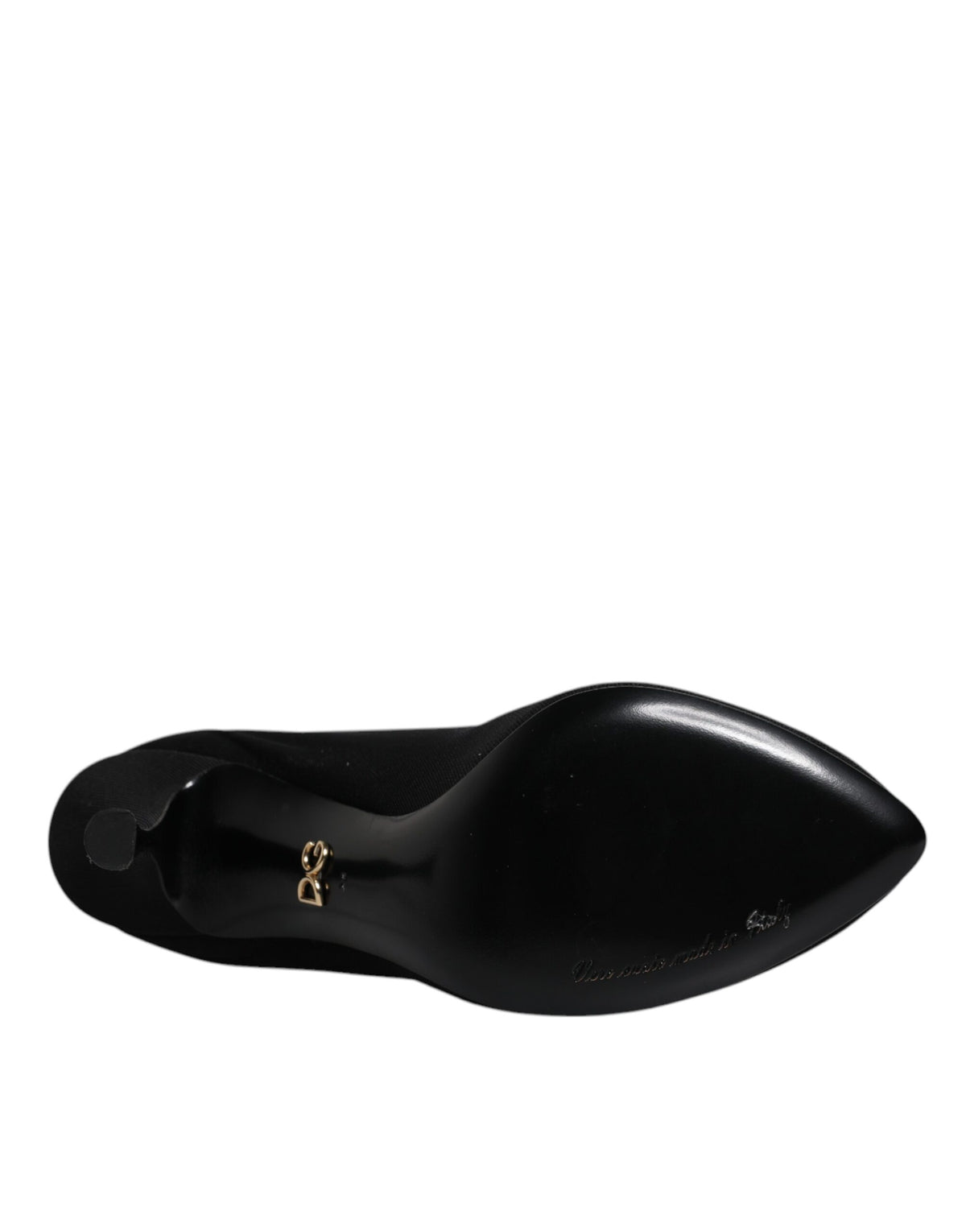 Indulge in the exquisite allure of Dolce & Gabbana's Black Silk Mesh Sock Style Boots, where luxurious silk meets Italian craftsmanship for timeless elegance.