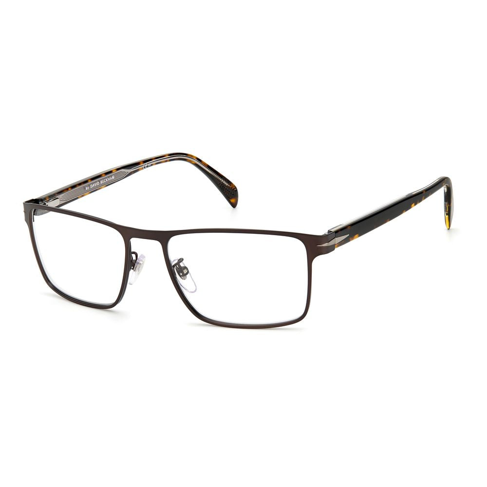 Experience the allure of David Beckham Brown Metal Glasses, where timeless elegance meets luxurious craftsmanship, perfect for those who embody sophistication and confidence.