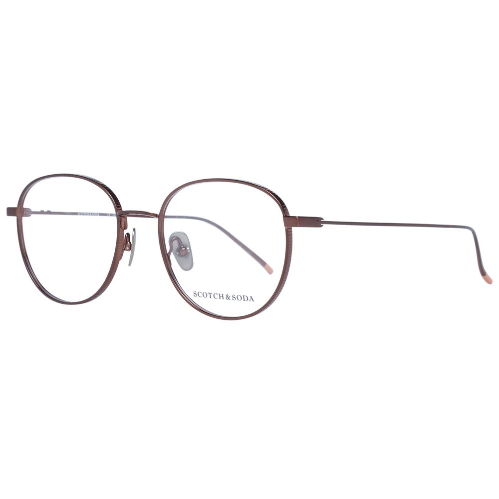Scotch & Soda Brown Men Optical Frames - DEA STILOSA MILANO