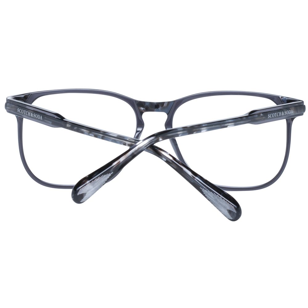 Scotch & Soda Black Men Optical Frames - DEA STILOSA MILANO