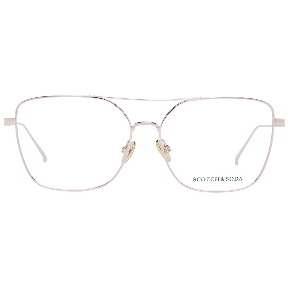 Scotch & Soda Gold Women Optical Frames - DEA STILOSA MILANO