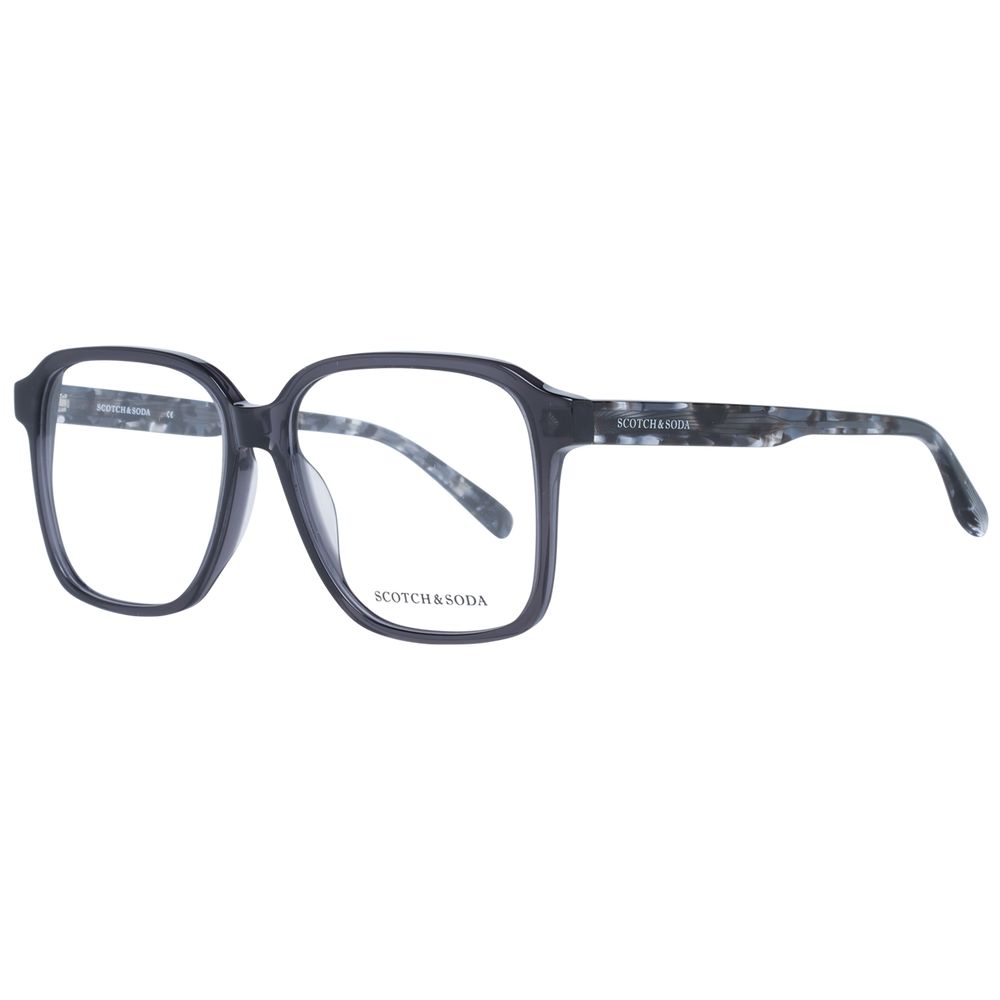 Scotch & Soda Black Men Optical Frames - DEA STILOSA MILANO