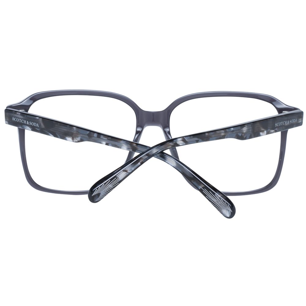 Scotch & Soda Black Men Optical Frames - DEA STILOSA MILANO