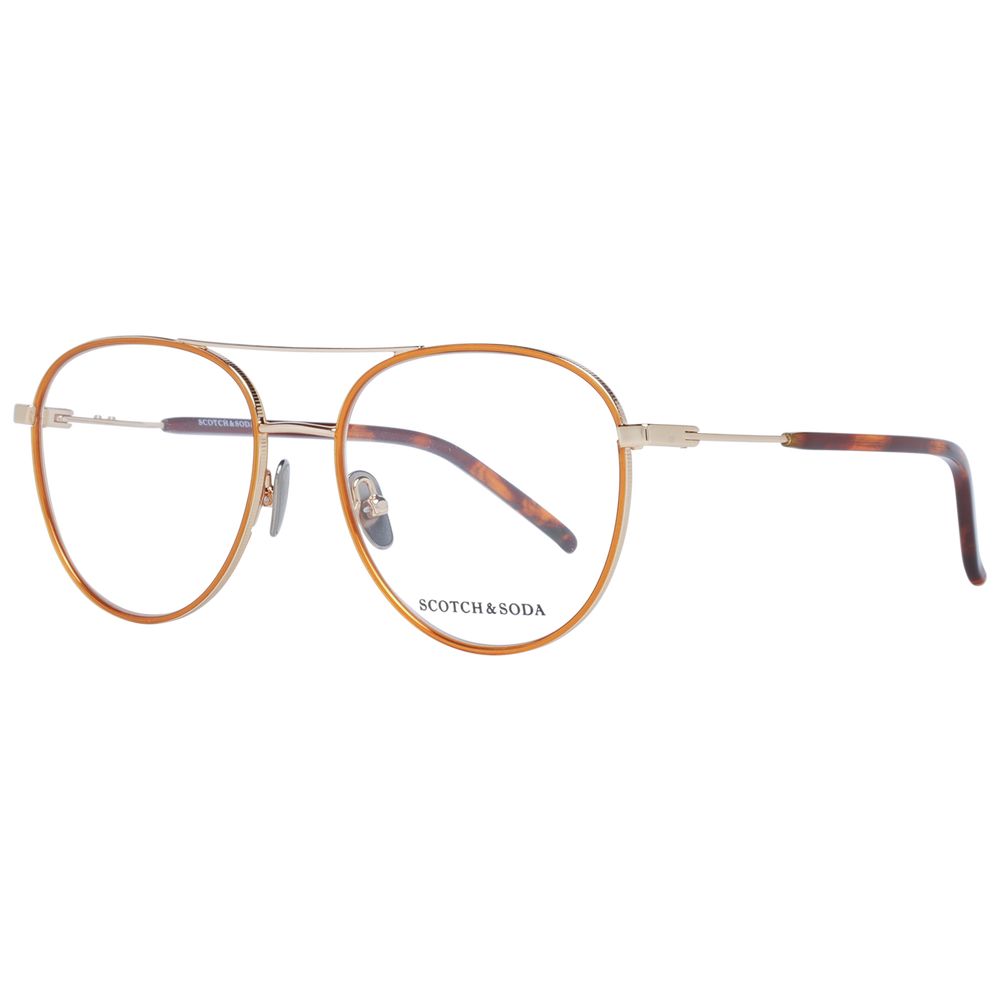 Scotch & Soda Gold Men Optical Frames - DEA STILOSA MILANO