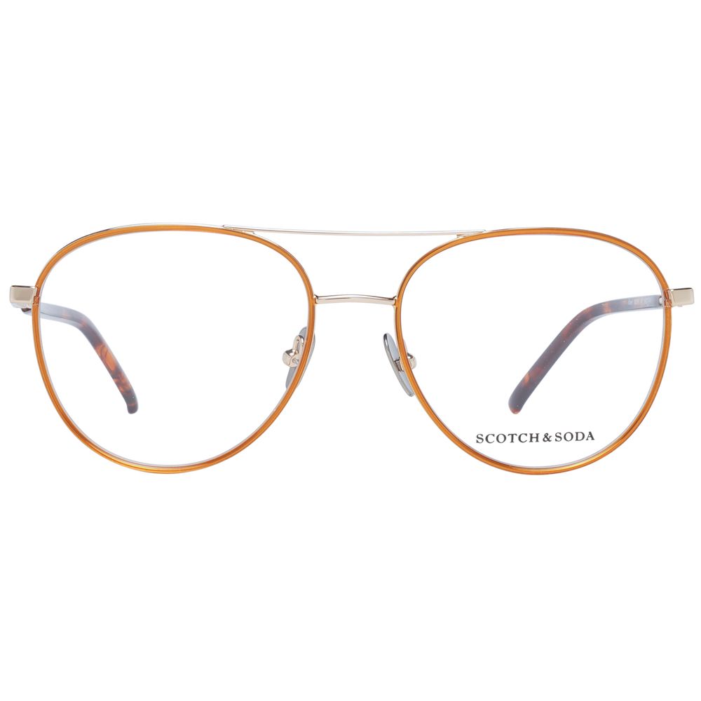 Scotch & Soda Gold Men Optical Frames - DEA STILOSA MILANO