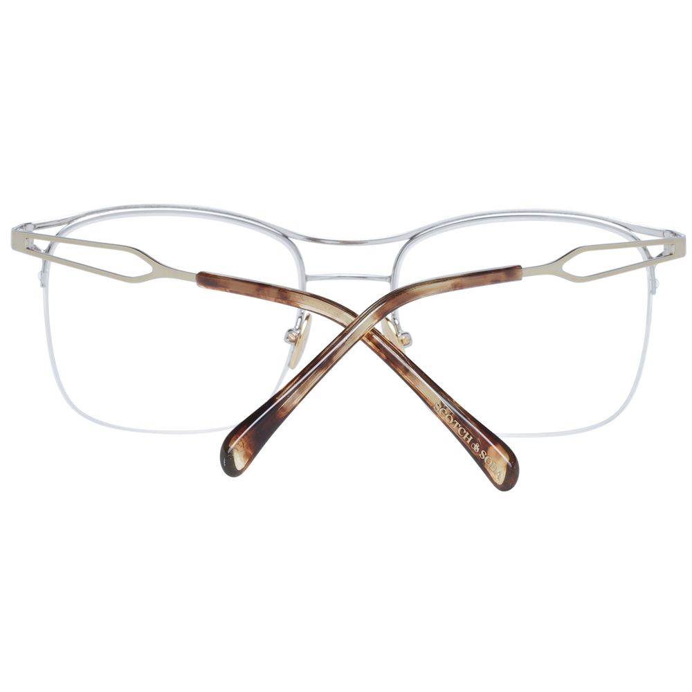 Scotch & Soda Silver Men Optical Frames - DEA STILOSA MILANO