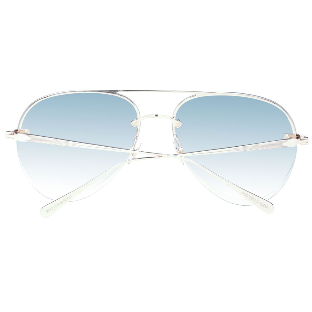 Scotch & Soda Gold Women Sunglasses - DEA STILOSA MILANO