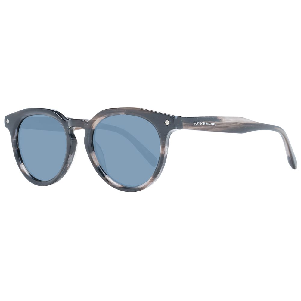 Scotch & Soda Black Men Sunglasses - DEA STILOSA MILANO