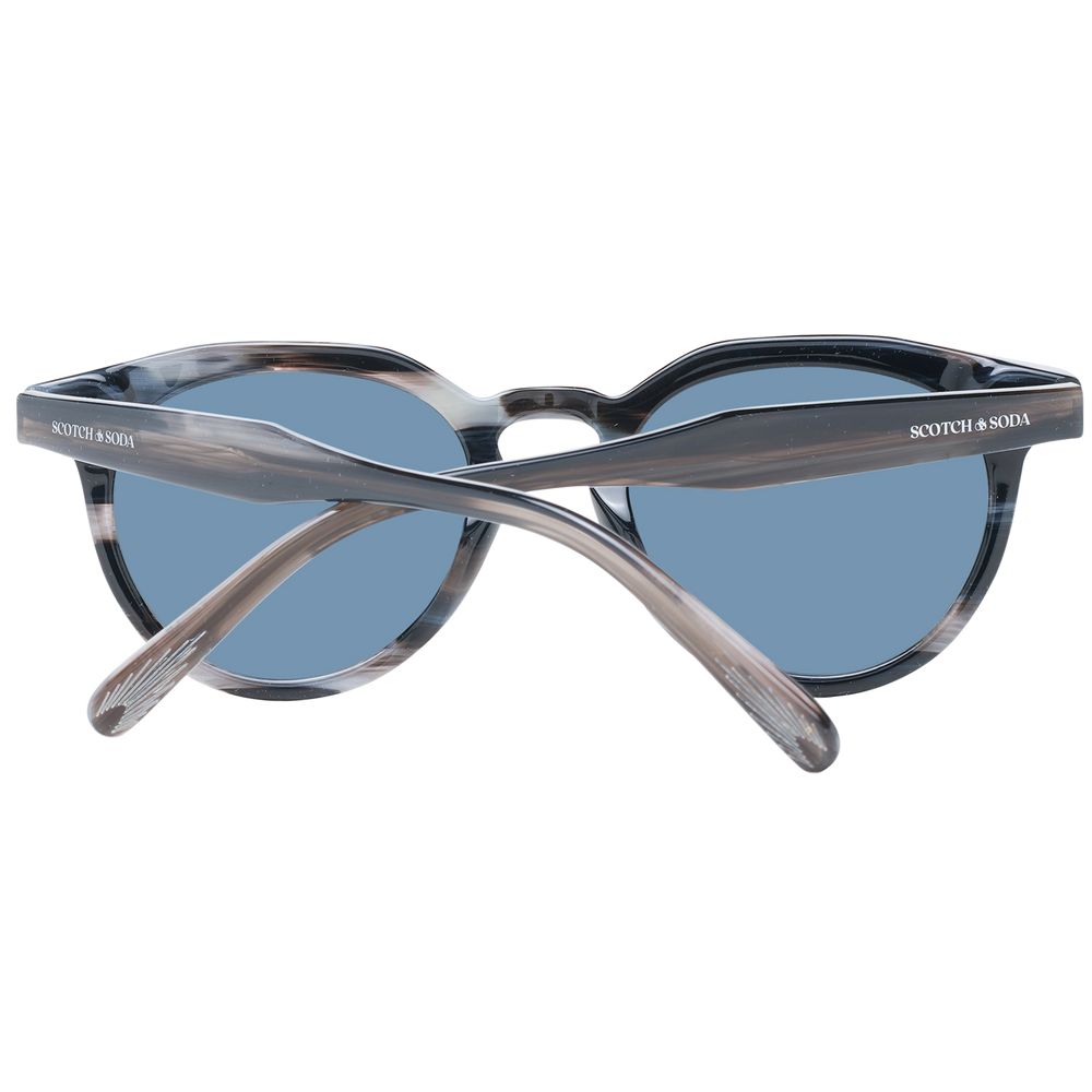 Scotch & Soda Black Men Sunglasses - DEA STILOSA MILANO