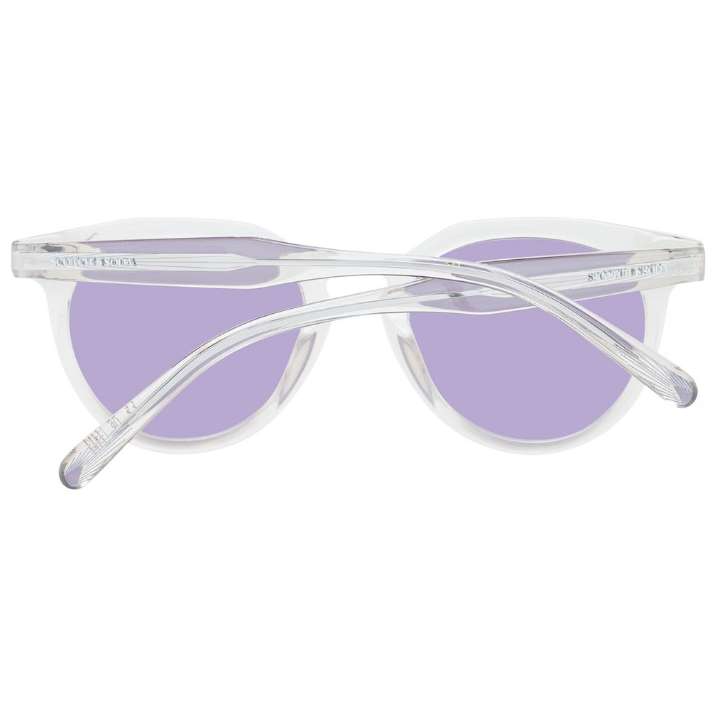 Scotch & Soda Transparent Men Sunglasses - DEA STILOSA MILANO