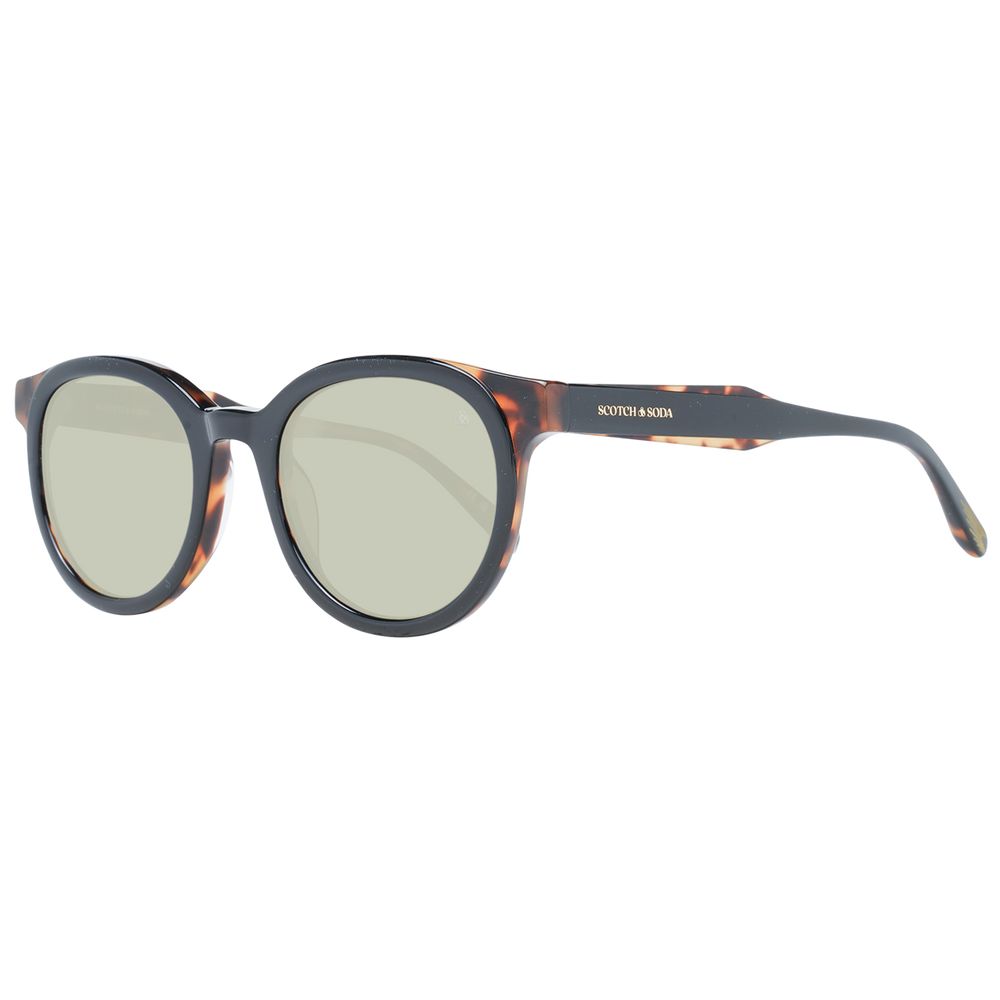 Scotch & Soda Black Men Sunglasses - DEA STILOSA MILANO