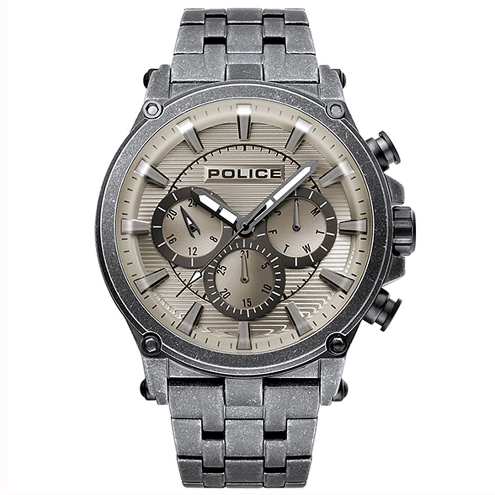 Police Silver Men Watch - DEA STILOSA MILANO