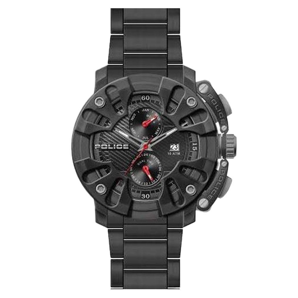 Police Black Men Watch - DEA STILOSA MILANO