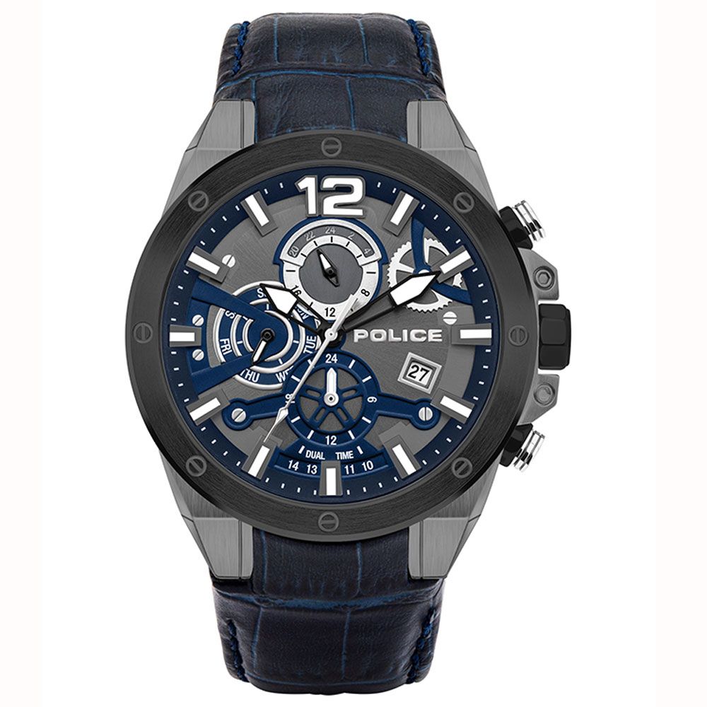 Police Black Men Watch - DEA STILOSA MILANO