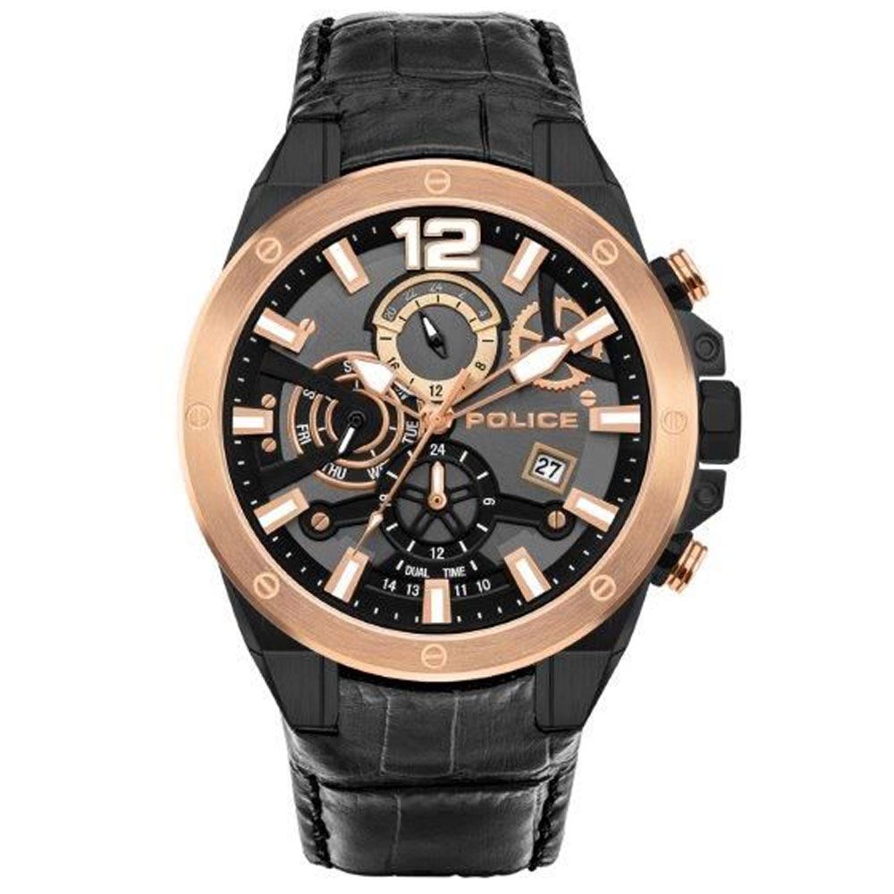 Police Rose Gold Men Watch - DEA STILOSA MILANO