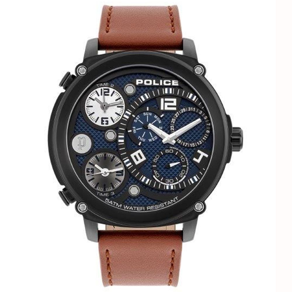 Police Black Men Watch - DEA STILOSA MILANO