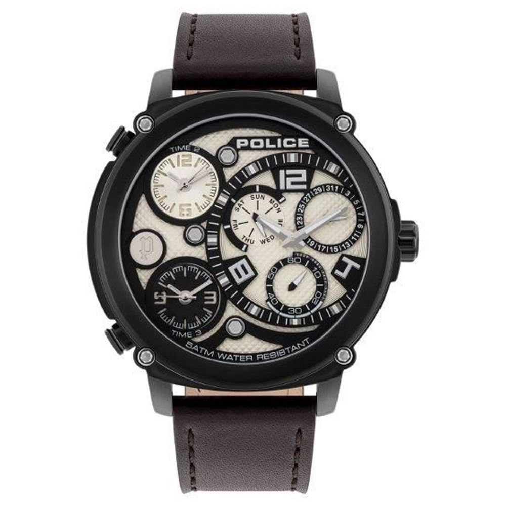 Police Black Men Watch - DEA STILOSA MILANO