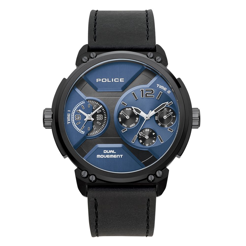 Police Black Men Watch - DEA STILOSA MILANO