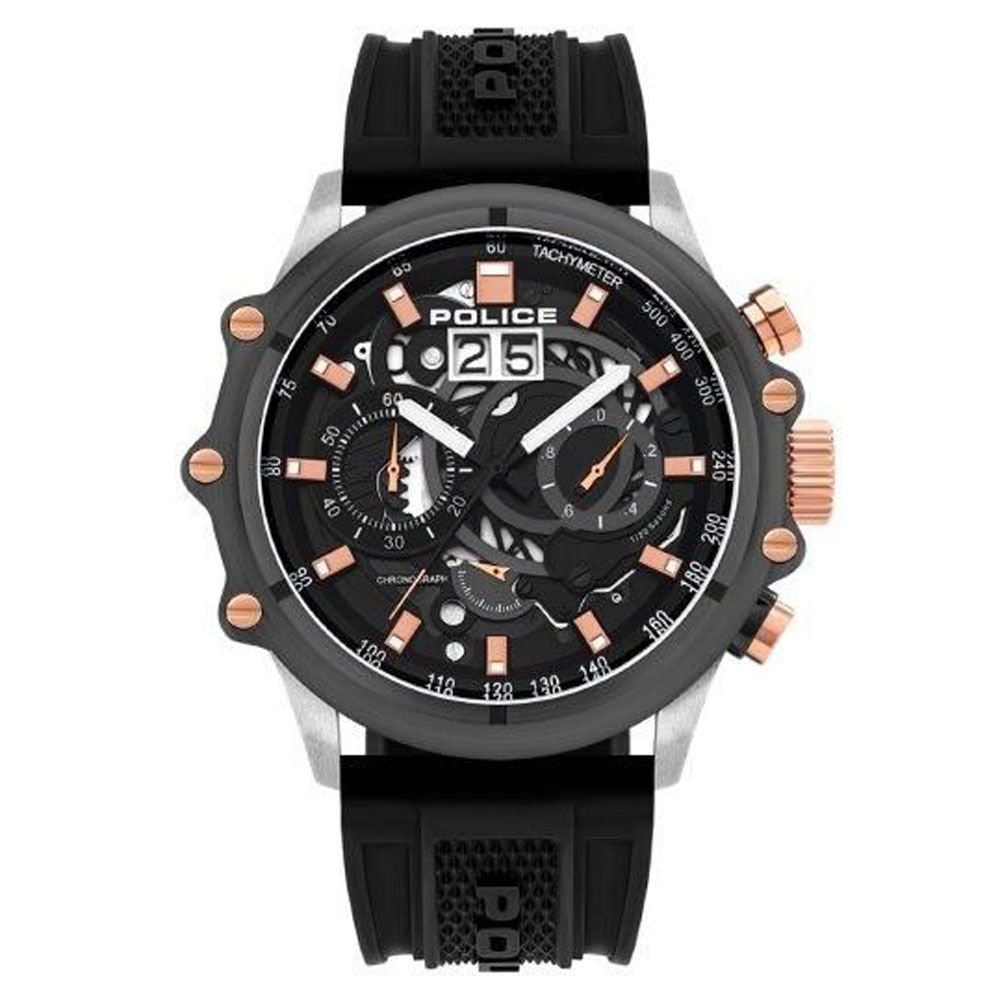 Police Gray Men Watch - DEA STILOSA MILANO