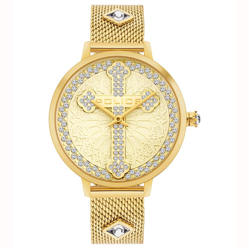 Police Gold Women Watch - DEA STILOSA MILANO