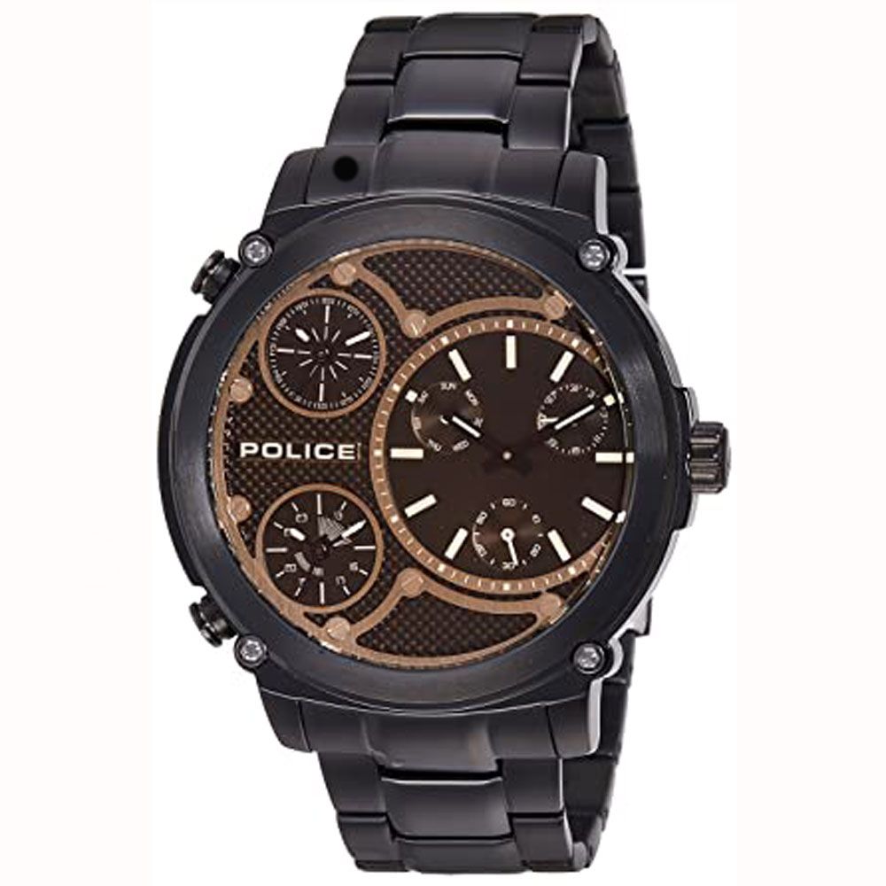 Police Black Men Watch - DEA STILOSA MILANO