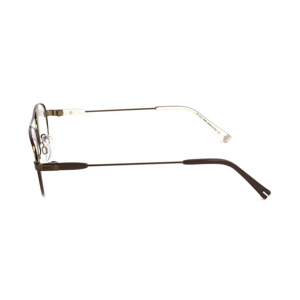 Tod's Bronze Metal Glasses – Timeless Elegance in Luxury Frames