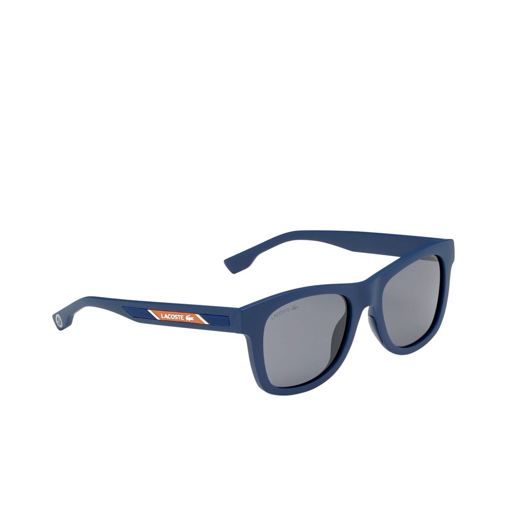 Elevate your allure with Lacoste Blue Injected Sunglasses, a symbol of exquisite craftsmanship and timeless elegance, designed for the discerning connoisseur.