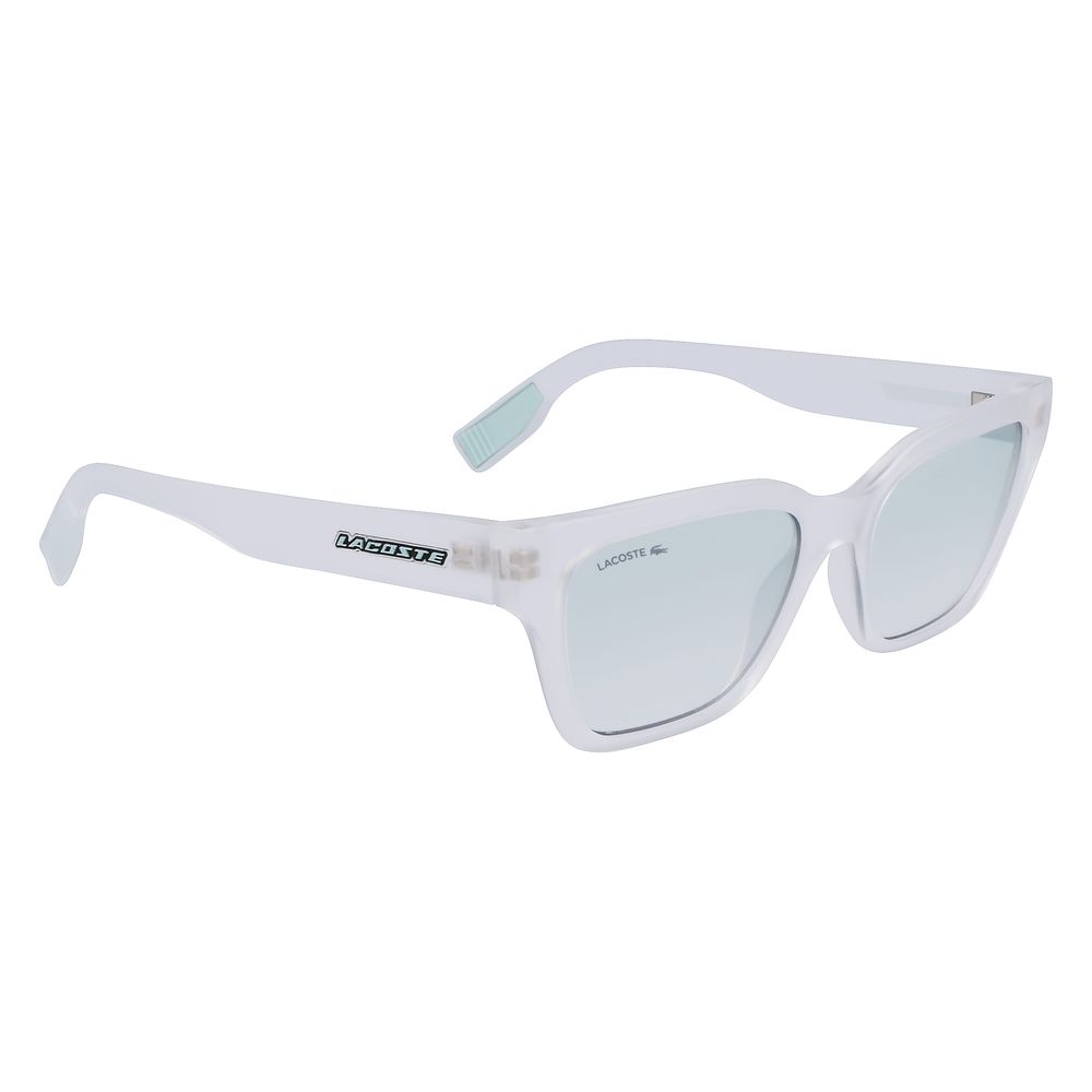 Elevate your style with Lacoste Transparent Injected Sunglasses, a masterpiece of exquisite craftsmanship and contemporary luxury, designed for the discerning individual.
